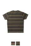FAF(エフエーエフ)Cracked Stripe Tee クラックストライプTシャツ 003121702