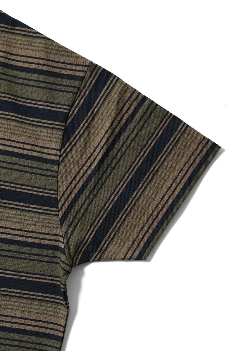 FAF(エフエーエフ)Cracked Stripe Tee クラックストライプTシャツ 003121702 -18