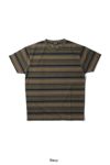FAF(エフエーエフ)Cracked Stripe Tee クラックストライプTシャツ 003121702 -23