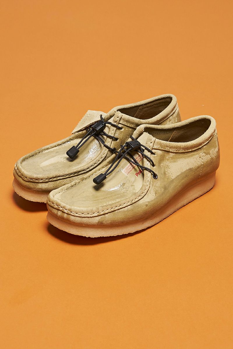 Poliquant(ポリクアント)Poliquant(ポリクアント) × CLARKS(クラークス) POLIQUANT THE WALLABEE 'BEAUTIFICATION OVER TIME' ポリクアント ワラビー ビューティフィケーションオーバータイム 2501023