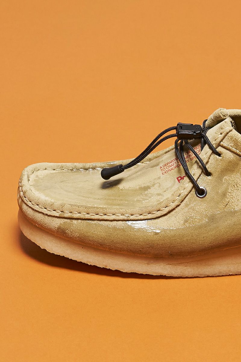 Poliquant(ポリクアント)Poliquant(ポリクアント) × CLARKS(クラークス) POLIQUANT THE WALLABEE 'BEAUTIFICATION OVER TIME' ポリクアント ワラビー ビューティフィケーションオーバータイム 2501023 -1
