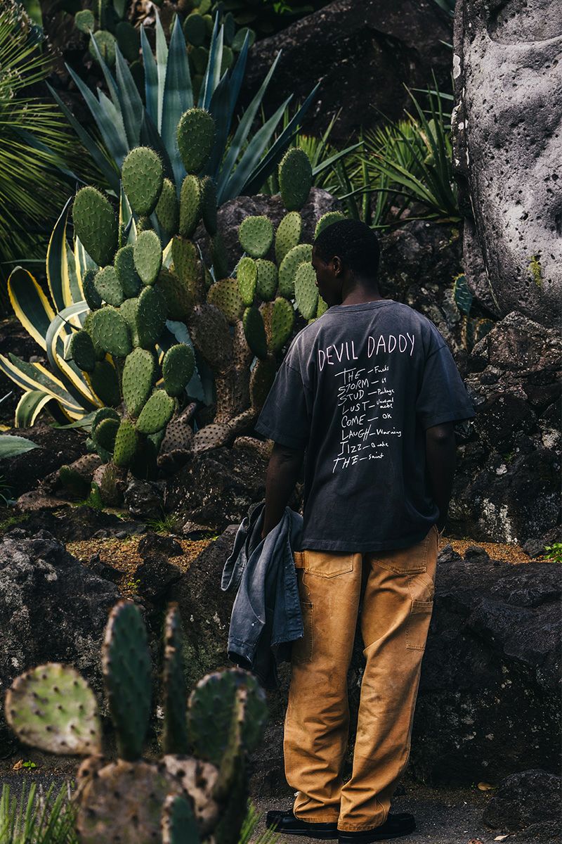 SAINT Mxxxxxx(セントマイケル)；SM-HR8-0000-002 / SS TEE / DEVIL DADDY / BLACK Tシャツ；07