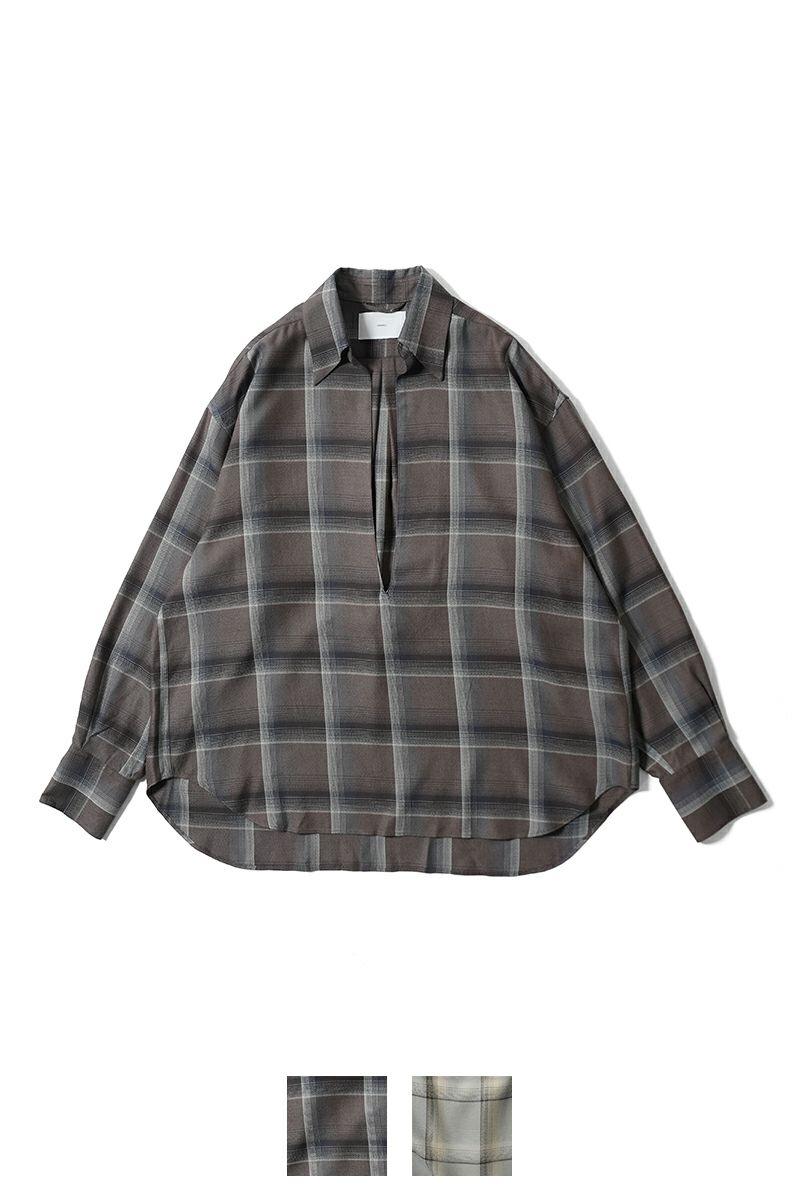 SUGARHILL(シュガーヒル)OMBRE SKIPPER BLOUSE オンブレスキッパーブラウス 2541000510