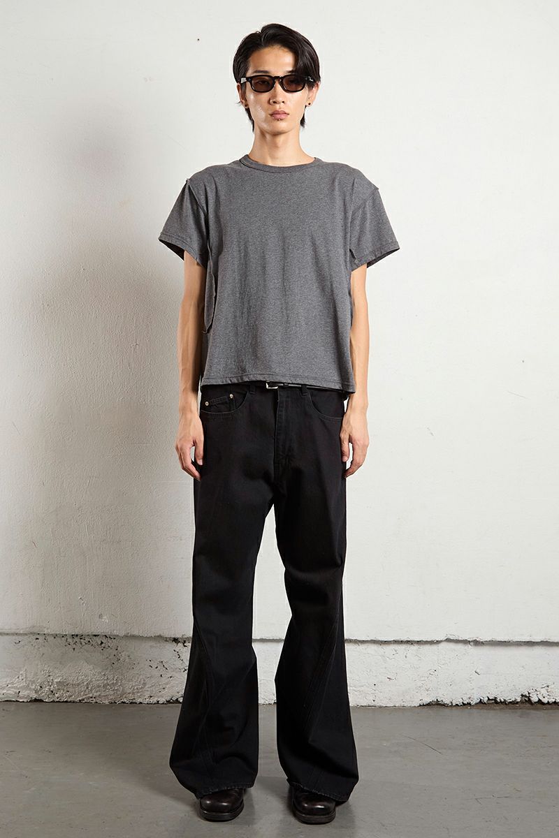 NVRFRGT(ネバーフォーゲット)3D TWISTED WIDE LEG JEANS 3Dツイステッドワイドレッグジーンズ NF251P14C -1