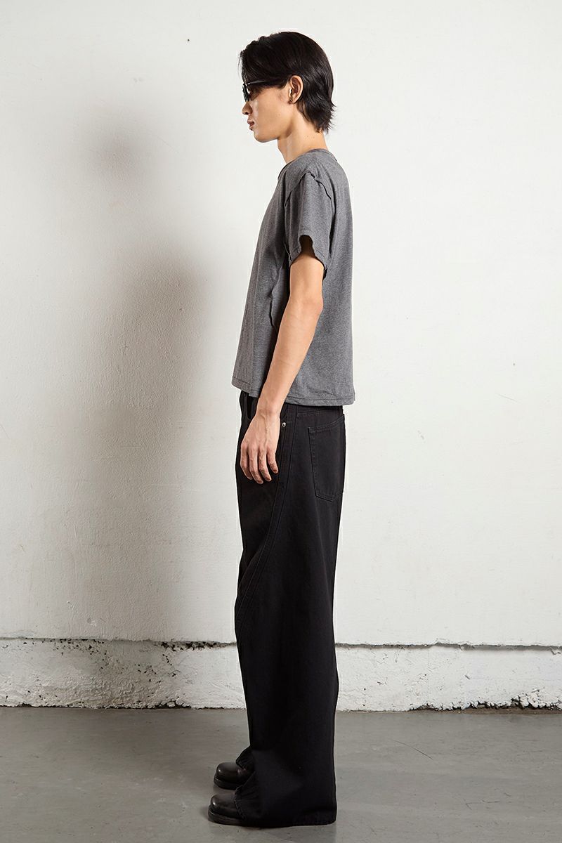 NVRFRGT(ネバーフォーゲット)3D TWISTED WIDE LEG JEANS 3Dツイステッドワイドレッグジーンズ NF251P14C -2