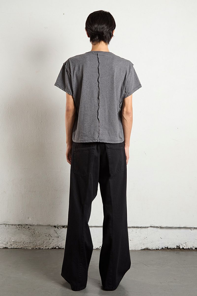 NVRFRGT(ネバーフォーゲット)3D TWISTED WIDE LEG JEANS 3Dツイステッドワイドレッグジーンズ NF251P14C -3