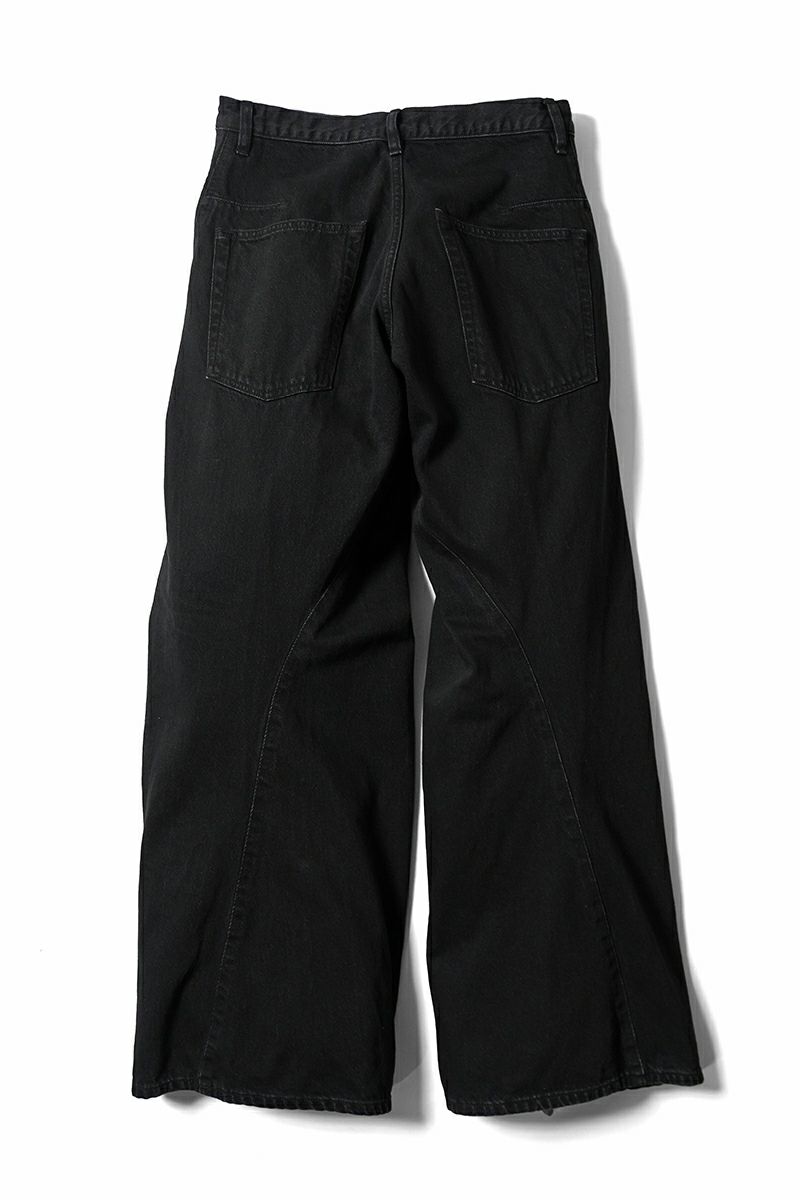 NVRFRGT(ネバーフォーゲット)3D TWISTED WIDE LEG JEANS 3Dツイステッドワイドレッグジーンズ NF251P14C -5