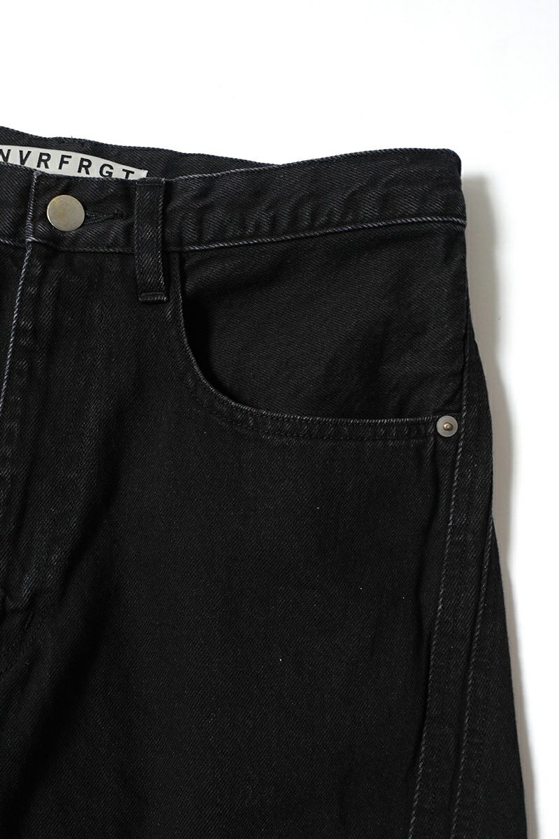 NVRFRGT(ネバーフォーゲット)3D TWISTED WIDE LEG JEANS 3Dツイステッドワイドレッグジーンズ NF251P14C -8