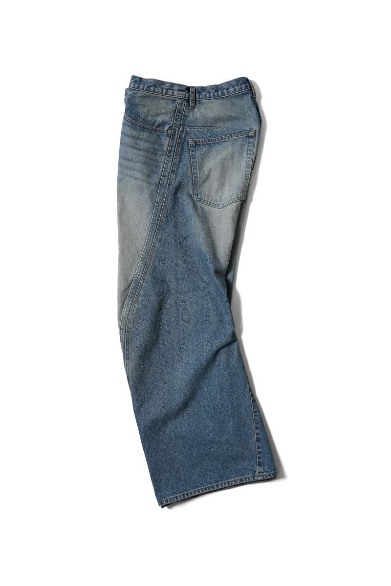 NVRFRGT(ネバーフォーゲット)3D TWISTED WIDE LEG JEANS 3Dツイステッドワイドレッグジーンズ NF251P14B