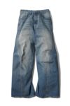 NVRFRGT(ネバーフォーゲット)3D TWISTED WIDE LEG JEANS 3Dツイステッドワイドレッグジーンズ NF251P14B -4