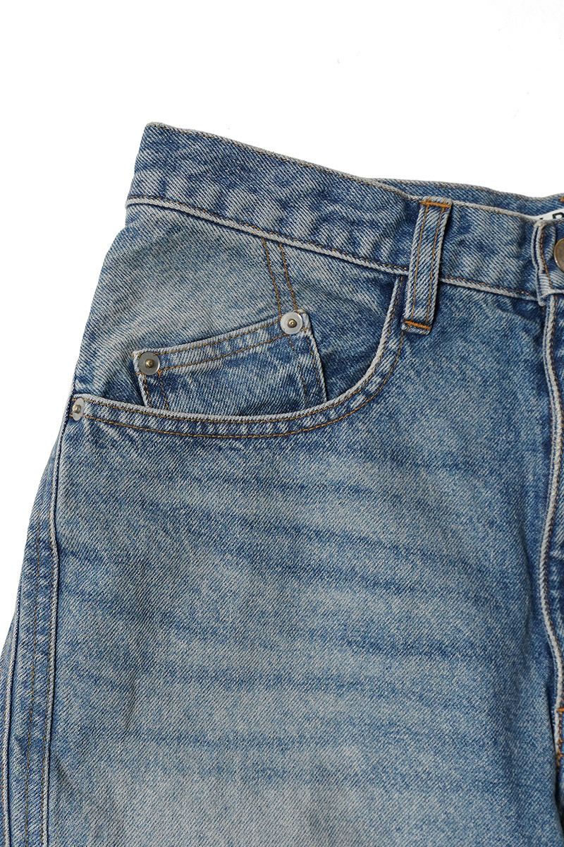 NVRFRGT(ネバーフォーゲット)3D TWISTED WIDE LEG JEANS 3Dツイステッドワイドレッグジーンズ NF251P14B -9