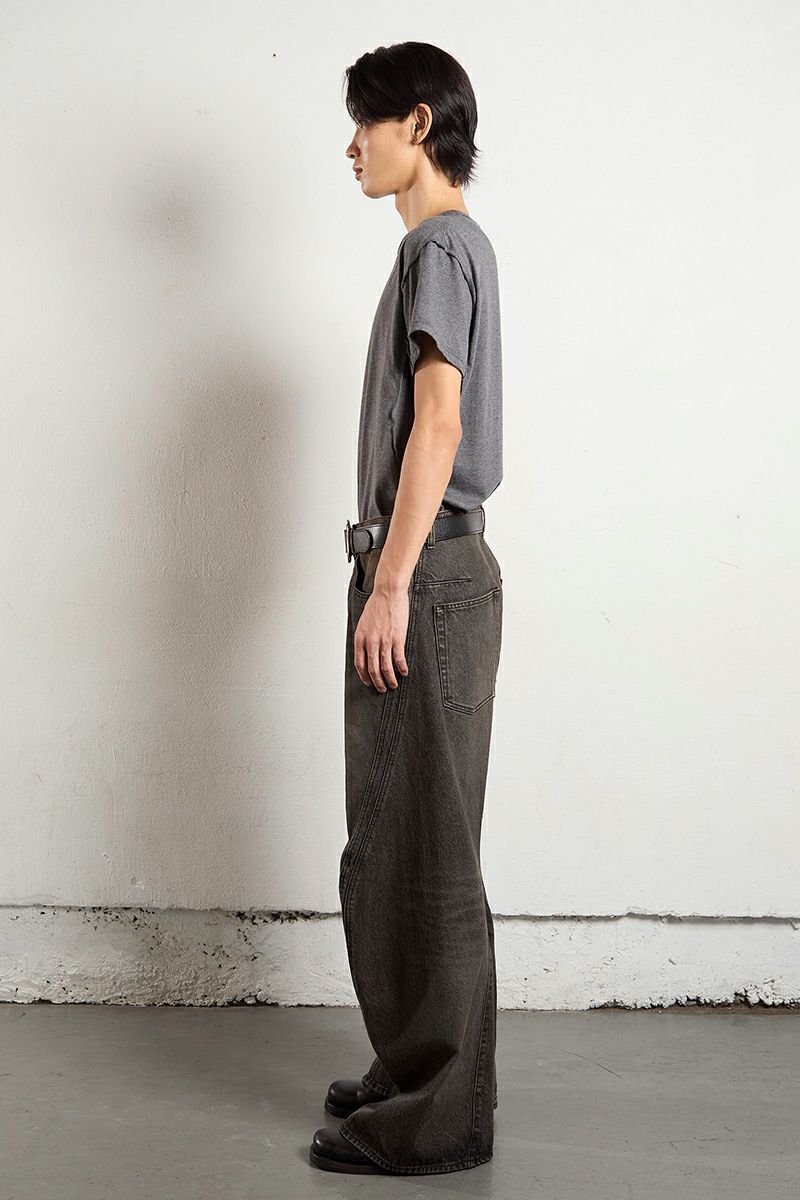 NVRFRGT(ネバーフォーゲット)3D TWISTED WIDE LEG JEANS 3Dツイステッドワイドレッグジーンズ NF251P14A -5