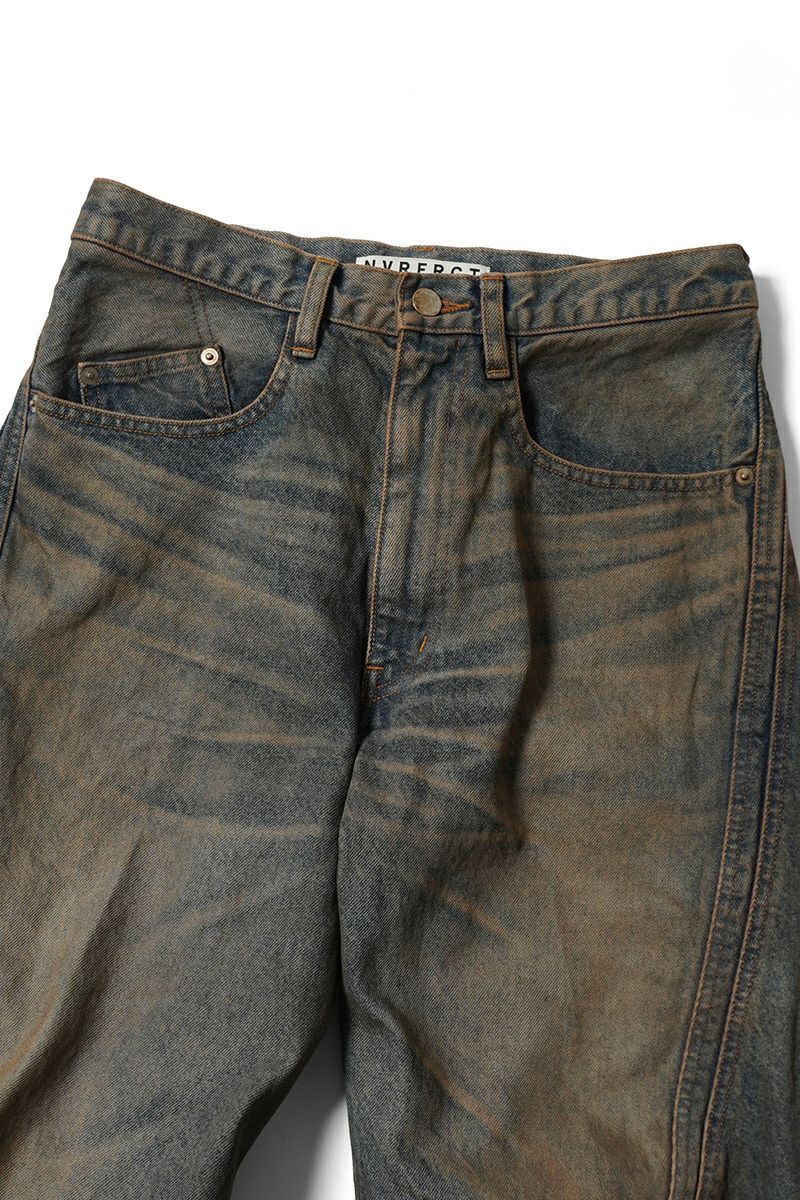NVRFRGT(ネバーフォーゲット)3D TWISTED WIDE LEG JEANS 3Dツイステッドワイドレッグジーンズ NF251P14A -9