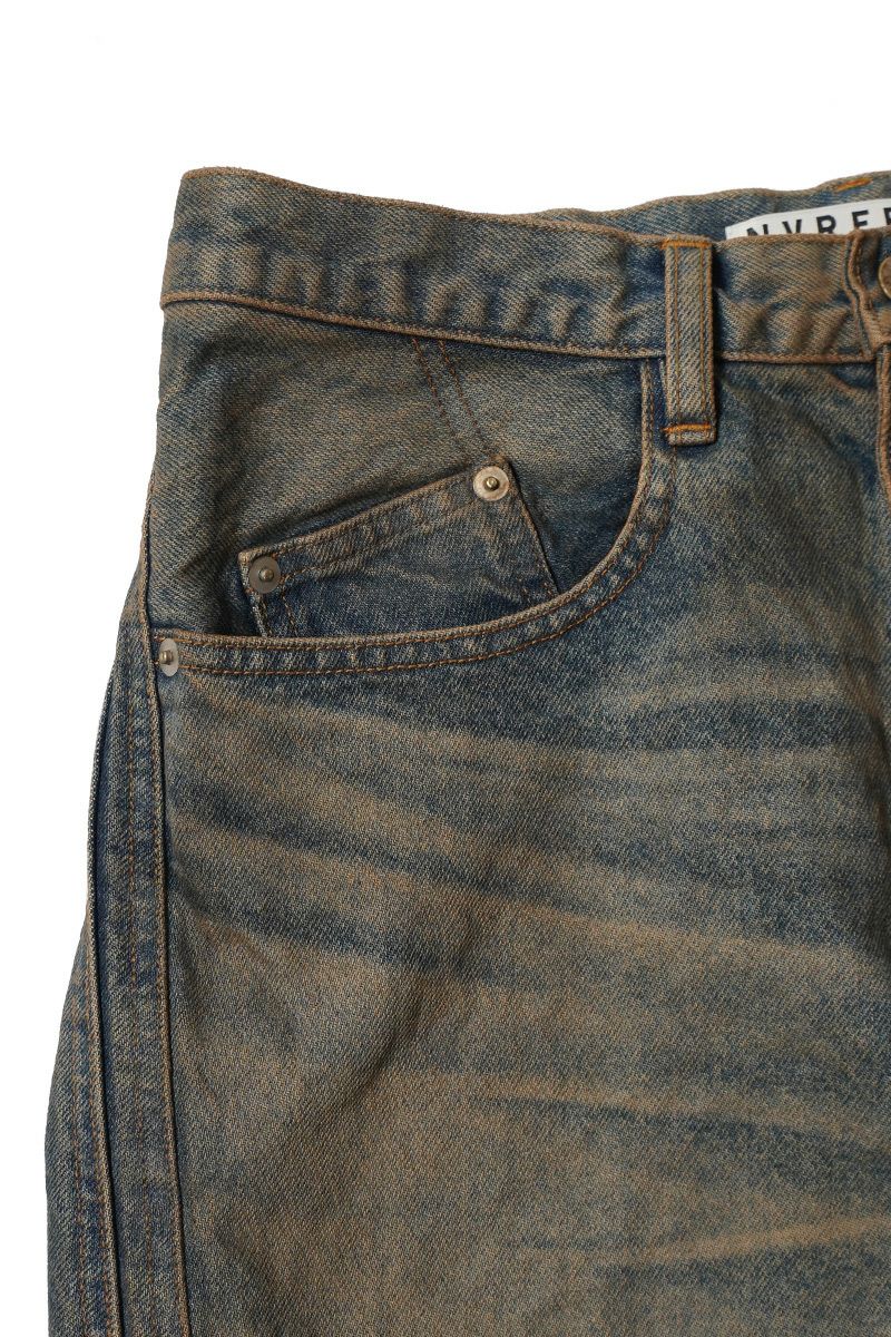 NVRFRGT(ネバーフォーゲット)3D TWISTED WIDE LEG JEANS 3Dツイステッドワイドレッグジーンズ NF251P14A -11