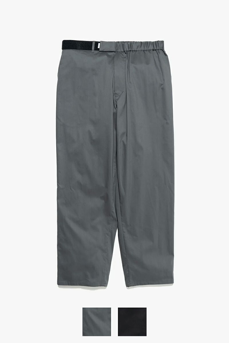 Graphpaper(グラフペーパー)Solotex Twill Wide Tapered Chef Pants ソロテックスツイルワイドテーパードシェフパンツ GM251-40326B