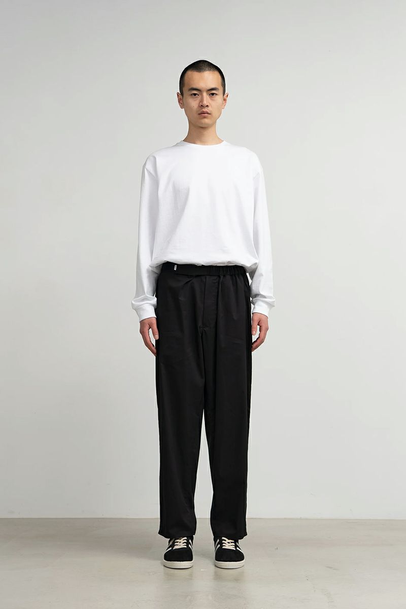 Graphpaper(グラフペーパー)Solotex Twill Wide Tapered Chef Pants ソロテックスツイルワイドテーパードシェフパンツ GM251-40326B -1