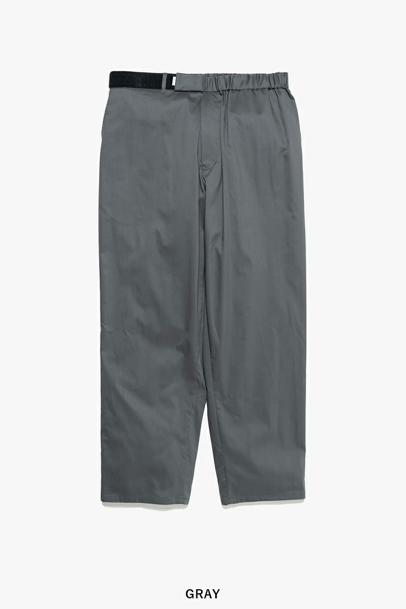 Graphpaper(グラフペーパー)Solotex Twill Wide Tapered Chef Pants ソロテックスツイルワイドテーパードシェフパンツ GM251-40326B -5