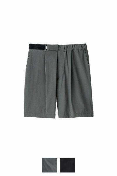 Graphpaper(グラフペーパー)Solotex Twill Wide Chef Shorts ソロテックスツイルワイドシェフショーツ GM251-40328B