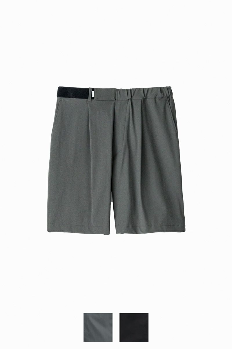 Graphpaper(グラフペーパー)Solotex Twill Wide Chef Shorts ソロテックスツイルワイドシェフショーツ GM251-40328B
