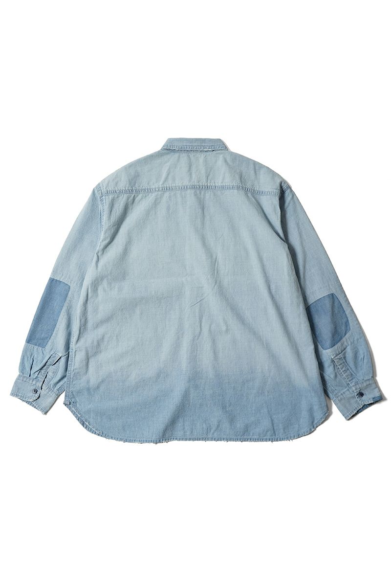 Porter Classic(ポータークラシック)SHAWSHANK CHAMBRAY WORK SHIRT CUSTOM ショーシャンクシャンブレーワークシャツカスタム PC-005-3230 -3