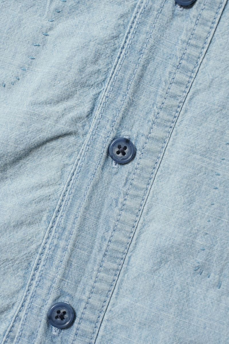 Porter Classic(ポータークラシック)SHAWSHANK CHAMBRAY WORK SHIRT CUSTOM ショーシャンクシャンブレーワークシャツカスタム PC-005-3230 -8