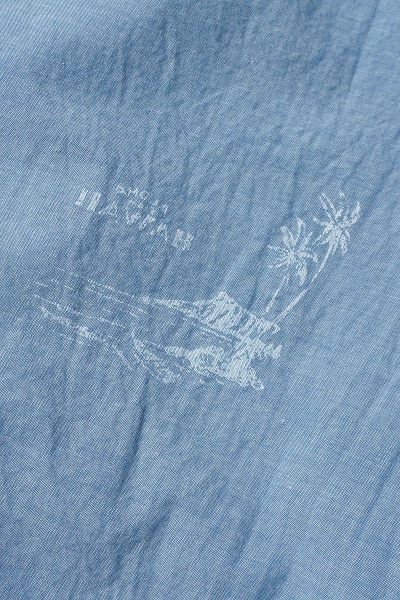 Porter Classic(ポータークラシック)ROLL UP CHAMBRAY SHIRT ロールアップシャンブレーシャツ PC-016-3361 -1