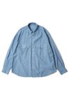 Porter Classic(ポータークラシック)ROLL UP CHAMBRAY SHIRT ロールアップシャンブレーシャツ PC-016-3361 -2