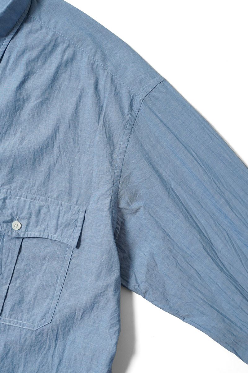 Porter Classic(ポータークラシック)；SM-HR8-0000-C12 / EV_SS TEE / BLUE / WHITE 半袖Tシャツ エヴァンゲリオン；07
