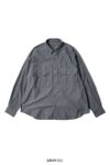 Porter Classic(ポータークラシック)ROLL UP CHAMBRAY SHIRT ロールアップシャンブレーシャツ PC-016-3361 -10