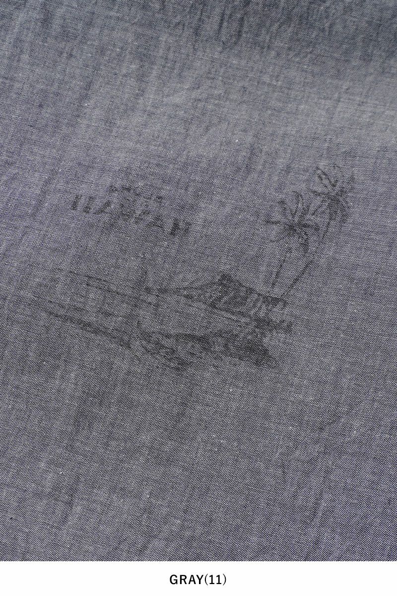 Porter Classic(ポータークラシック)ROLL UP CHAMBRAY SHIRT ロールアップシャンブレーシャツ PC-016-3361 -12