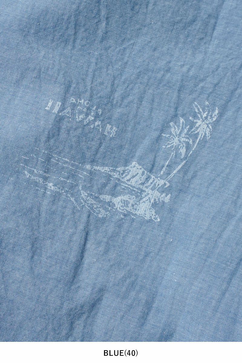 Porter Classic(ポータークラシック)ROLL UP CHAMBRAY SHIRT ロールアップシャンブレーシャツ PC-016-3361 -15