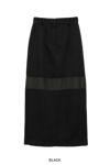 CLANE(クラネ)SHEER SWITCHING STRAIGHT SKIRT シアースイッチングストレートスカート 18109-6052 -14