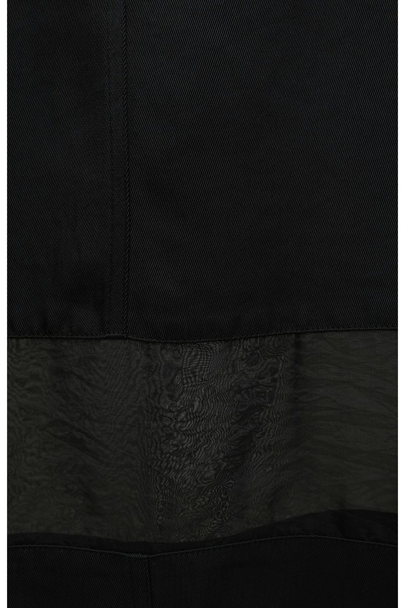 CLANE(クラネ)SHEER SWITCHING STRAIGHT SKIRT シアースイッチングストレートスカート 18109-6052 -19