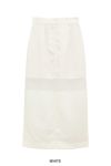 CLANE(クラネ)SHEER SWITCHING STRAIGHT SKIRT シアースイッチングストレートスカート 18109-6052 -20