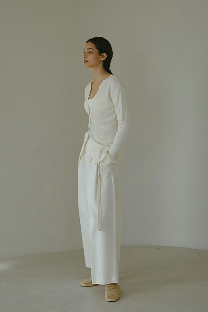 ETRE TOKYO(エトレトウキョウ)シアーリブニットカーディガン 1225211084 -14