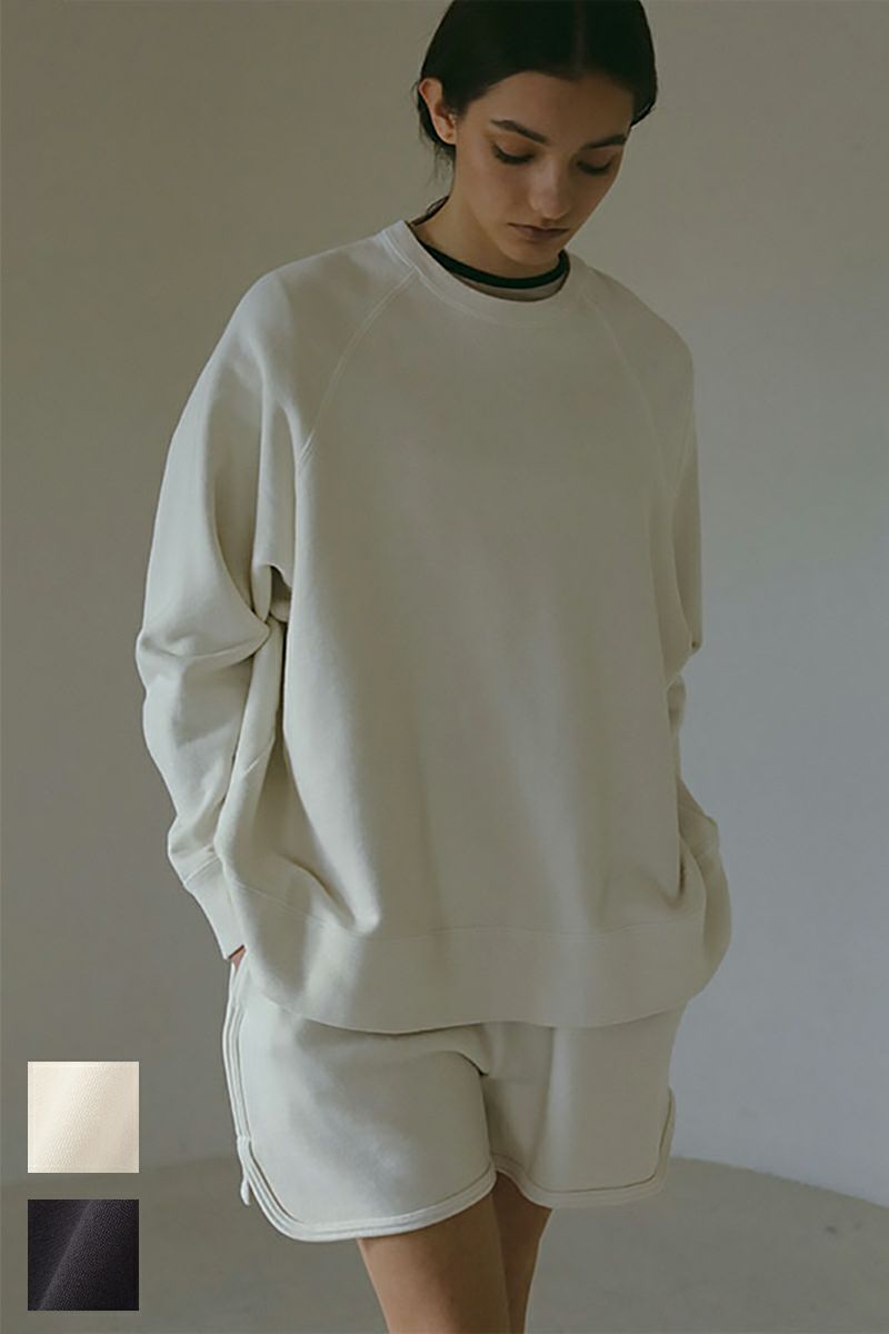 ETRE TOKYO(エトレトウキョウ)クルーネックスウェットシャツ 1225212050