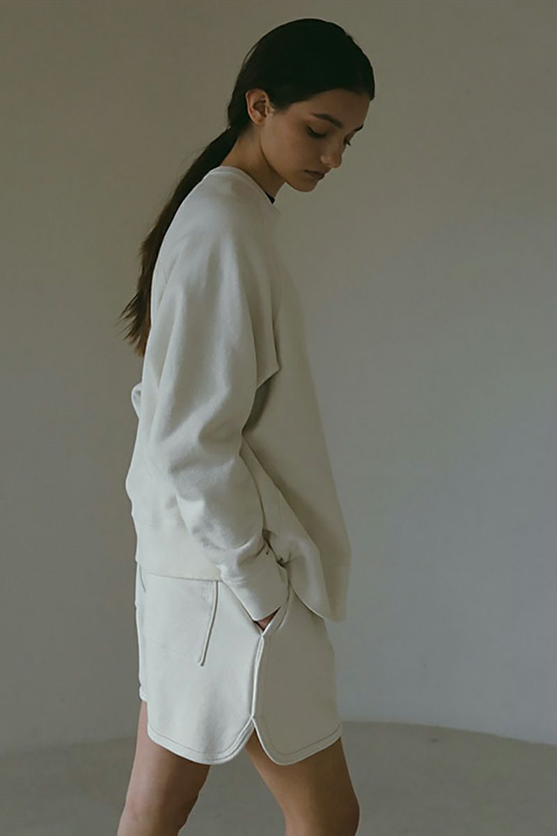 ETRE TOKYO(エトレトウキョウ)クルーネックスウェットシャツ 1225212050 -1