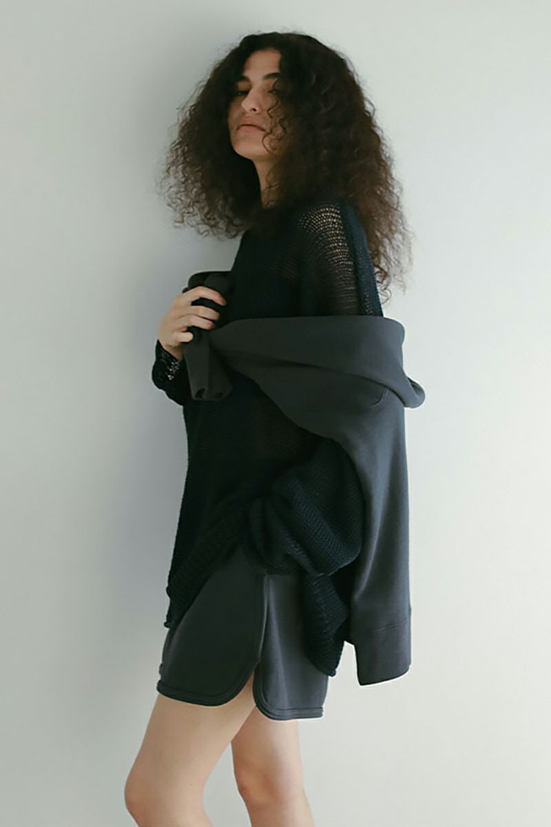 ETRE TOKYO(エトレトウキョウ)クルーネックスウェットシャツ 1225212050 -8