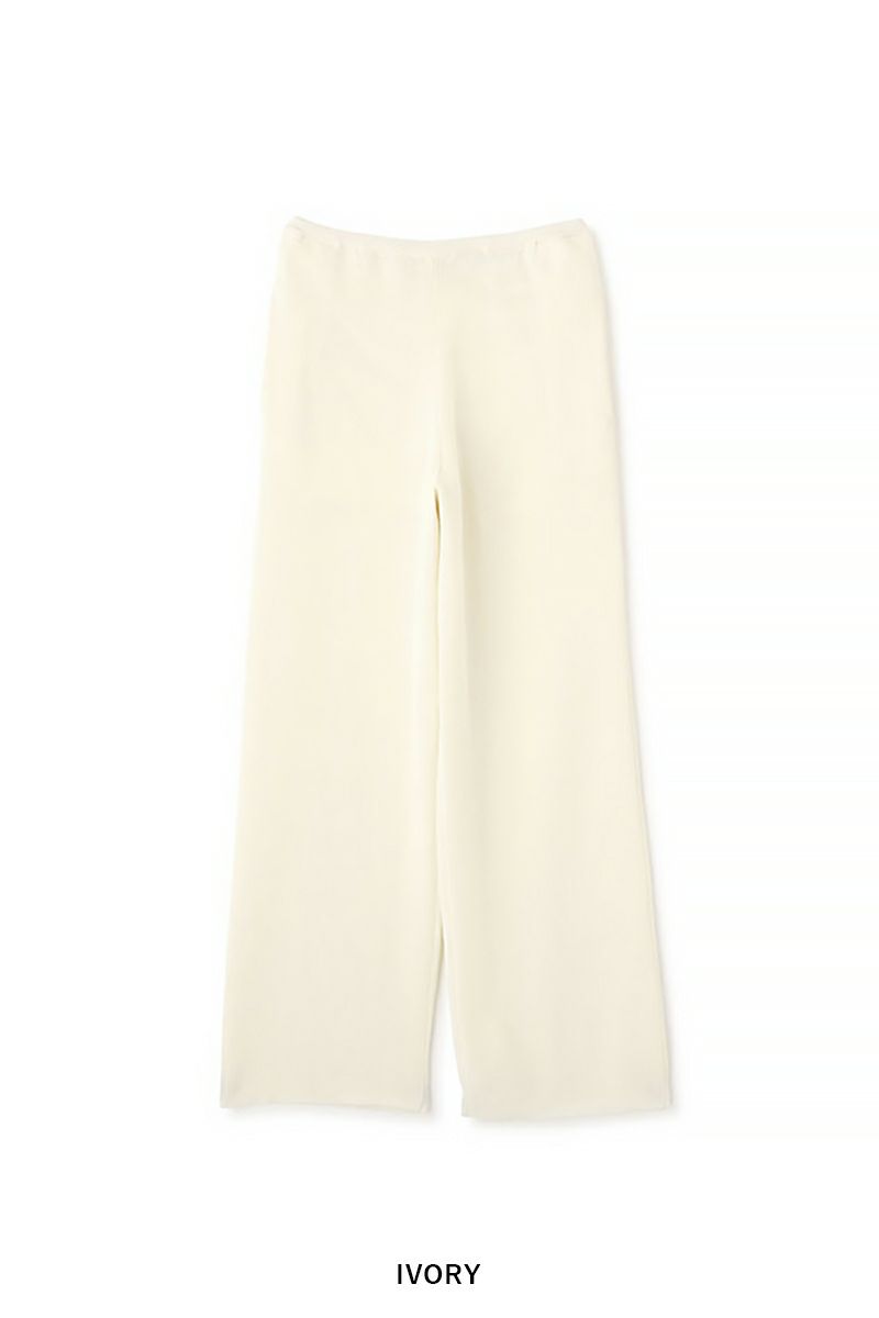 ETRE TOKYO(エトレトウキョウ)ソフトシアーワイドニットパンツ 1225220092 -13