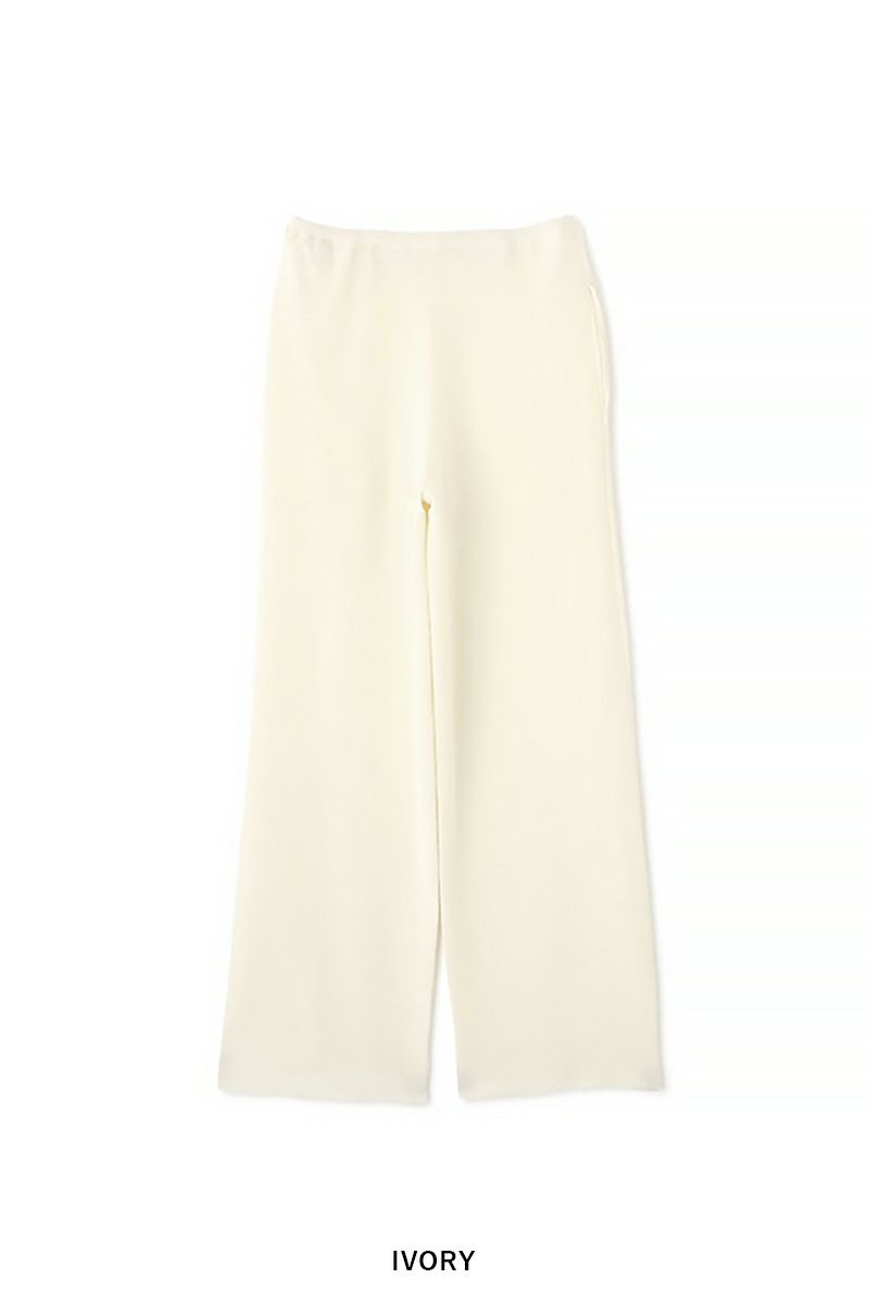 ETRE TOKYO(エトレトウキョウ)ソフトシアーワイドニットパンツ 1225220092 -14