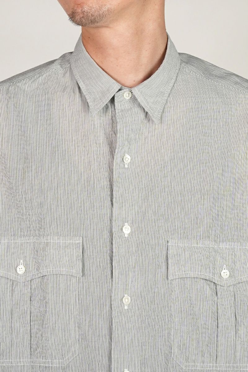 Porter Classic(ポータークラシック)ROLL UP STRIPE SHIRT ロールアップストライプシャツ PC-016-3357 -1