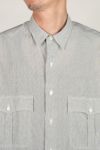Porter Classic(ポータークラシック)ROLL UP STRIPE SHIRT ロールアップストライプシャツ PC-016-3357 -1