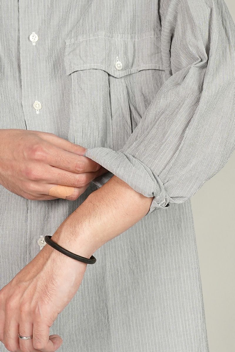 Porter Classic(ポータークラシック)ROLL UP STRIPE SHIRT ロールアップストライプシャツ PC-016-3357 -1