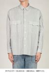 Porter Classic(ポータークラシック)ROLL UP STRIPE SHIRT ロールアップストライプシャツ PC-016-3357 -1