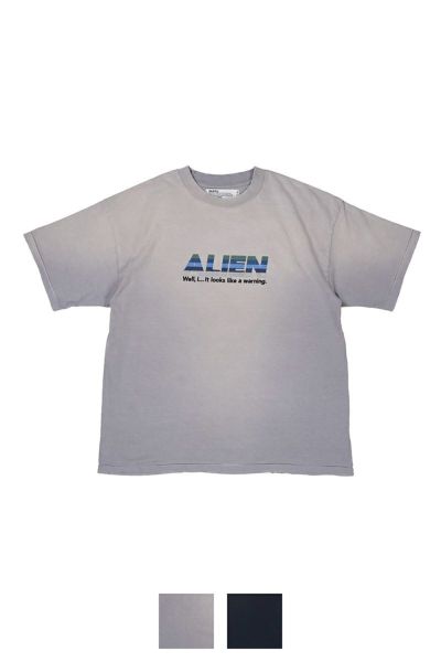 DAIRIKU(ダイリク)Alien Vintage Wash H-S Tee エイリアンヴィンテージウォッシュTシャツ 25SS CS3