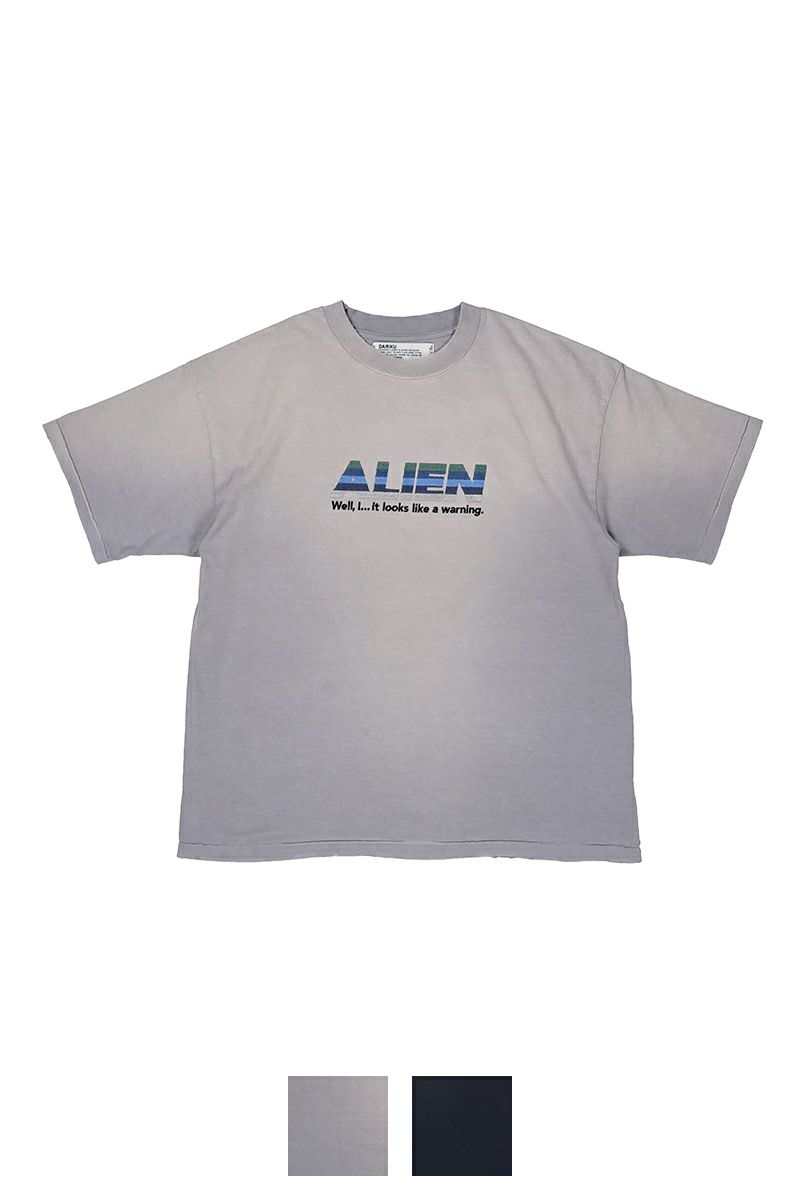 DAIRIKU(ダイリク)Alien Vintage Wash H-S Tee エイリアンヴィンテージウォッシュTシャツ 25SS CS3