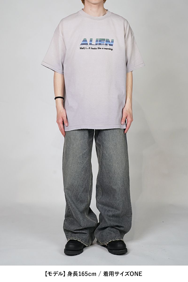 DAIRIKU(ダイリク)Alien Vintage Wash H-S Tee エイリアンヴィンテージウォッシュTシャツ 25SS CS3 -8