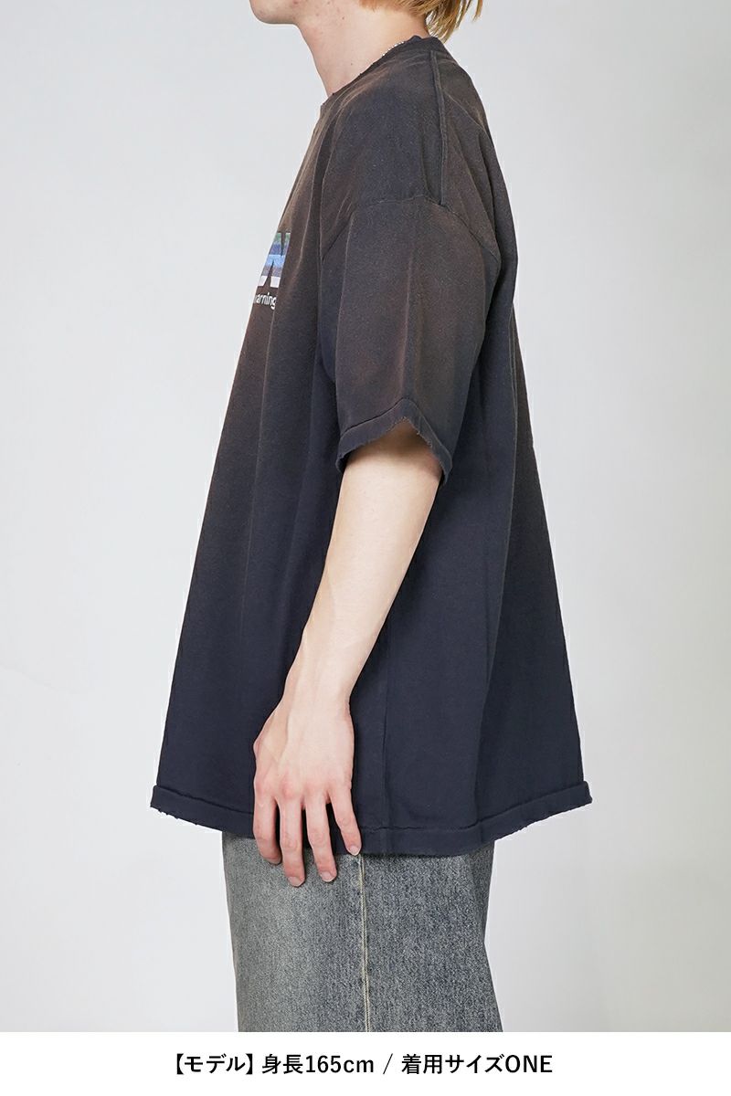 DAIRIKU(ダイリク)Alien Vintage Wash H-S Tee エイリアンヴィンテージウォッシュTシャツ 25SS CS3 -11