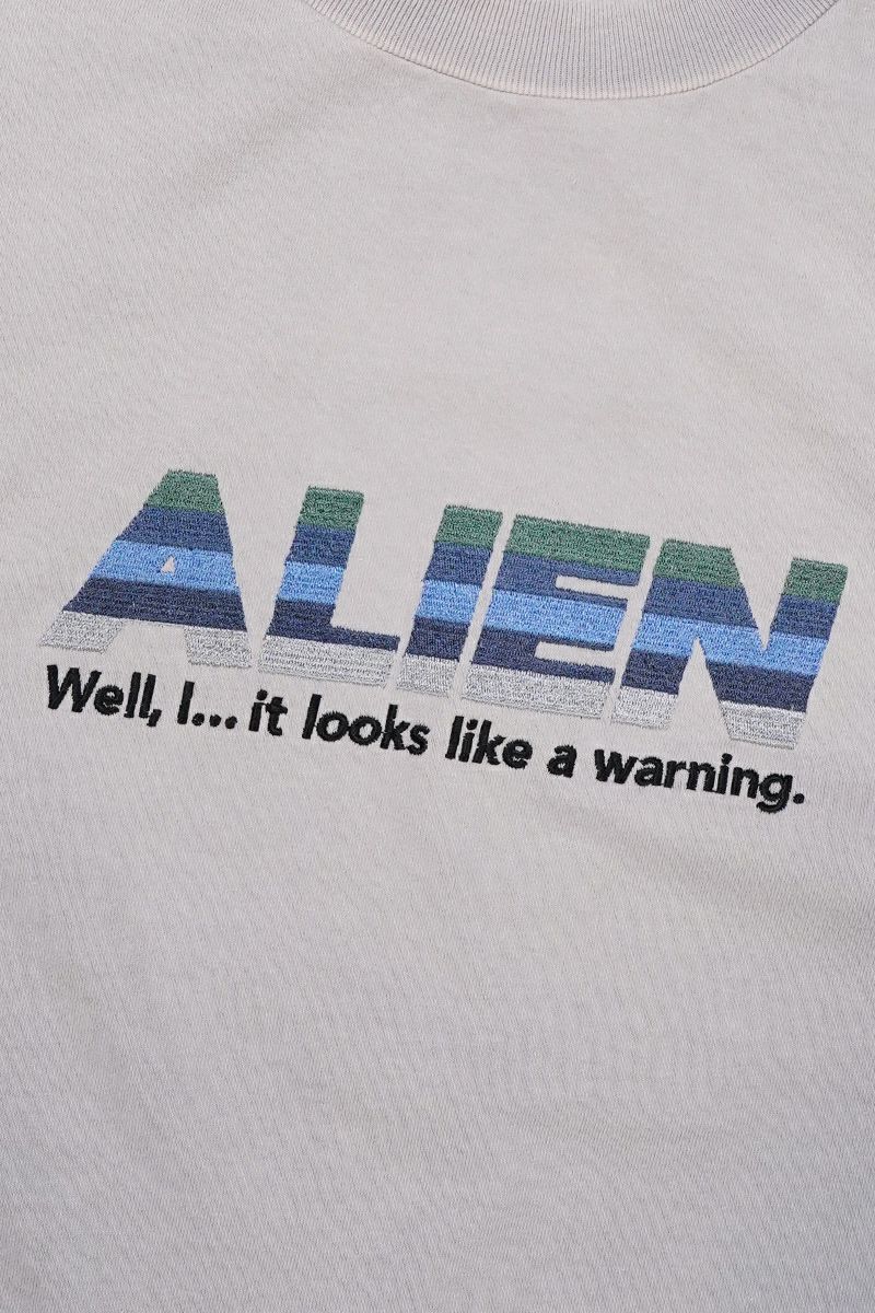 DAIRIKU(ダイリク)Alien Vintage Wash H-S Tee エイリアンヴィンテージウォッシュTシャツ 25SS CS3 -17