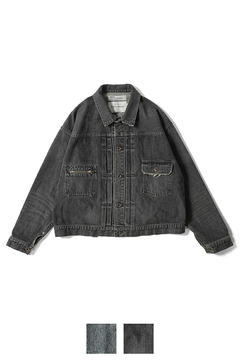 DAIRIKU(ダイリク)2PKT Vinatge Denim Jacket 2ポケットヴィンテージデニムジャケット 25SS RG-DNM2